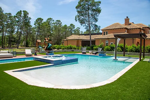 Blue Dream Pools residential pool project