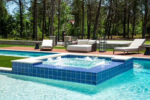 Blue Dream Pools custom pool project in Florida